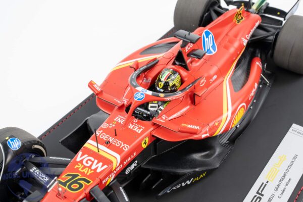 BBR - 1:18 Ferrari SF24 No.16 Charles Leclerc Winner Italian GP 2024 - Limited Edition Diecast Model (Luxury Edition) 13 BBR - 1:18 Ferrari SF24 No.16 Charles Leclerc Winner Italian GP 2024 - Limited Edition Diecast Model (Luxury Edition)