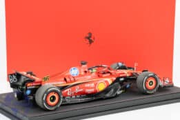 BBR - 1:18 Ferrari SF24 No.16 Charles Leclerc Winner Italian GP 2024 - Limited Edition Diecast Model (Luxury Edition)