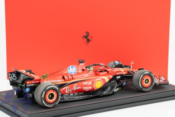 BBR - 1:18 Ferrari SF24 No.16 Charles Leclerc Winner Italian GP 2024 - Limited Edition Diecast Model (Luxury Edition) 10 BBR - 1:18 Ferrari SF24 No.16 Charles Leclerc Winner Italian GP 2024 - Limited Edition Diecast Model (Luxury Edition)
