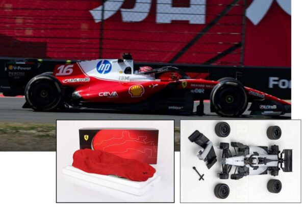BBR 1:18 Ferrari SF-26 Chinese GP 2026 - Leclerc No.16 (4th Place) (BBR2618A16) Limited Edition Diecast Model (Polyfoam Edition)