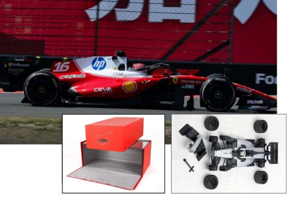 BBR 1:18 Ferrari SF-26 Chinese GP 2026 - Leclerc No.16 (4th Place) (BBR2618A16DIE) Limited Edition Diecast Model (Luxury Pack)