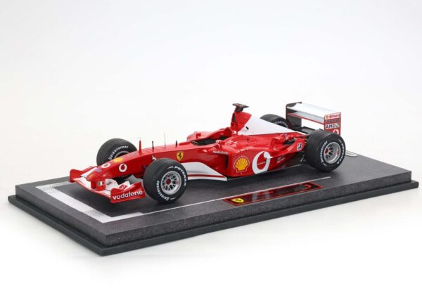 BBR - 1:18 Ferrari F2002 Michael Schumacher Winner San Marino GP 2002 - Resin Model