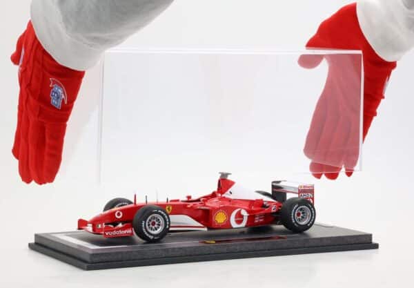 BBR - 1:18 Ferrari F2002 Michael Schumacher Winner San Marino GP 2002 - Resin Model 8 BBR - 1:18 Ferrari F2002 Michael Schumacher Winner San Marino GP 2002 - Resin Model