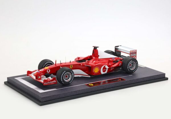 Alternative view of BBR - 1:18 Ferrari F2002 Michael Schumacher Winner French GP 2002 World Champion - Resin Model