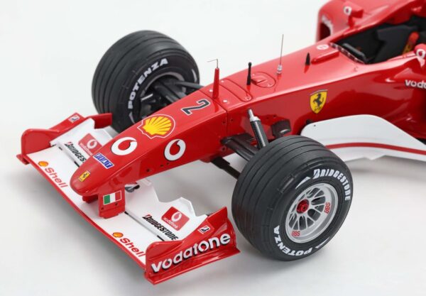 BBR - 1:18 Ferrari F2002 Rubens Barrichello French GP 2002 - Resin Model 11 BBR - 1:18 Ferrari F2002 Rubens Barrichello French GP 2002 - Resin Model