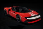 BBR - 1:43 Ferrari 849 Testarossa Spider Assetto Fiorano Rosso Corsa with White Livery - Limited Edition Resin Model