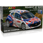 Belkits - 1:24 Peugeot 207 S2000 Rally Model Kit