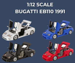 KK Scale Announces 1:12 Bugatti EB110 Diecast Models