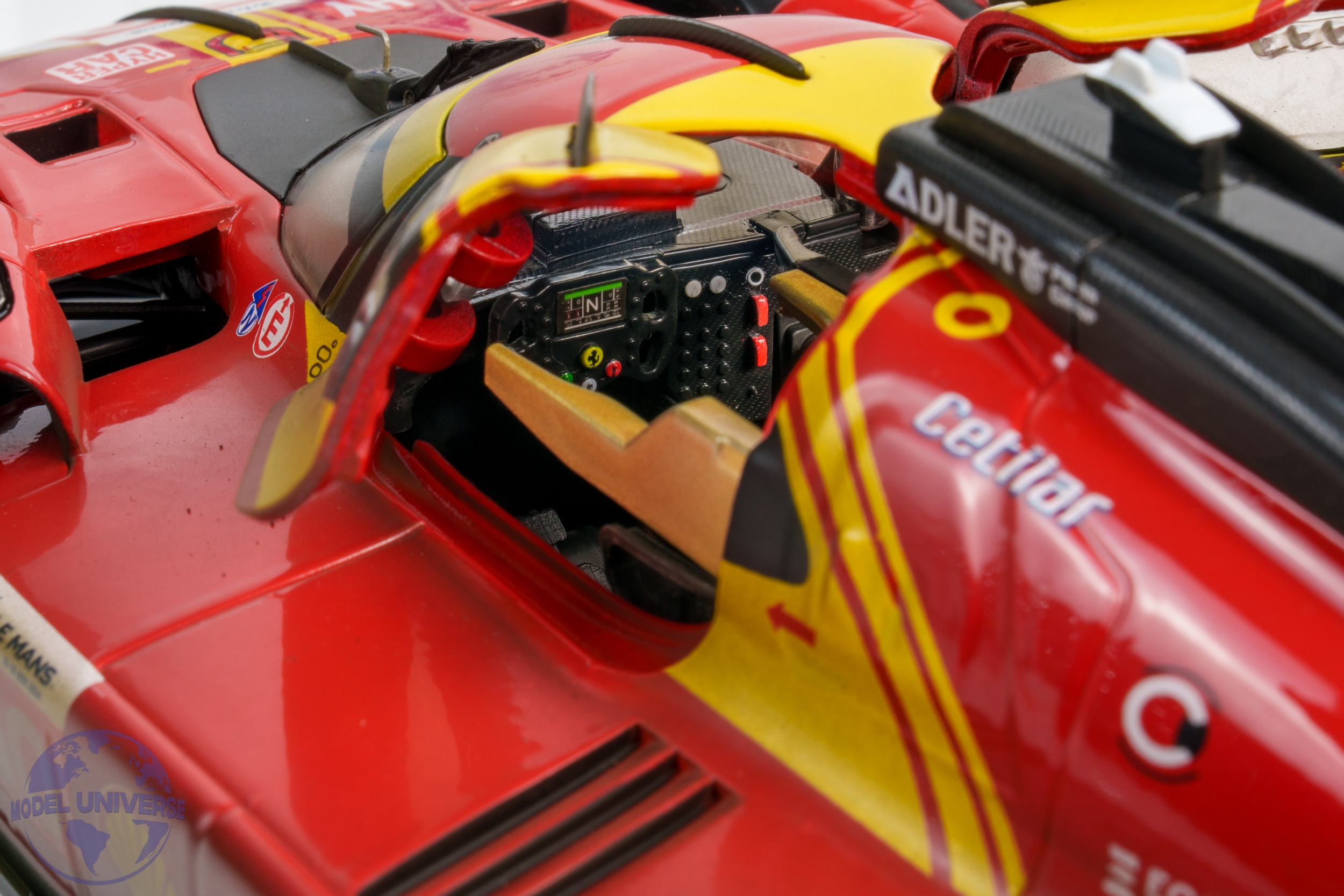 Bburago - 1:18 Ferrari 499P No.50 Winner 24h Le Mans 2024 Fuoco, Molina, Nielsen - "Dirty Race Weathered Version" - Showcase Edition - Diecast Model 8 Bburago - 1:18 Ferrari 499P No.50 Winner 24h Le Mans 2024 Fuoco, Molina, Nielsen - "Dirty Race Weathered Version" - Showcase Edition - Diecast Model