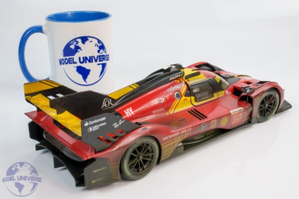 Bburago - 1:18 Ferrari 499P No.50 Winner 24h Le Mans 2024 Fuoco, Molina, Nielsen - "Dirty Race Weathered Version" - Showcase Edition - Diecast Model 13 Bburago - 1:18 Ferrari 499P No.50 Winner 24h Le Mans 2024 Fuoco, Molina, Nielsen -