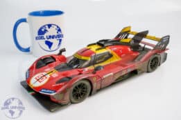 Bburago - 1:18 Ferrari 499P No.50 Winner 24h Le Mans 2024 Fuoco, Molina, Nielsen - "Dirty Race Weathered Version" - Showcase Edition - Diecast Model