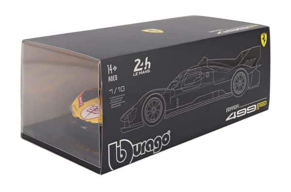 Bburago 1:18 Ferrari 499P No.83 Winner 24h Le Mans 2025 - R.Kubica, P.Hanson, Y.Ye (18-16316-83-VET) Diecast Model Deluxe Edition with Case 23 Bburago 1:18 Ferrari 499P No.83 Winner 24h Le Mans 2025 - R.Kubica, P.Hanson, Y.Ye (18-16316-83-VET) Diecast Model Deluxe Edition with Case