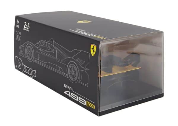 Bburago 1:18 Ferrari 499P No.83 Winner 24h Le Mans 2025 - R.Kubica, P.Hanson, Y.Ye (18-16316-83-VET) Diecast Model Deluxe Edition with Case 24 Bburago 1:18 Ferrari 499P No.83 Winner 24h Le Mans 2025 - R.Kubica, P.Hanson, Y.Ye (18-16316-83-VET) Diecast Model Deluxe Edition with Case