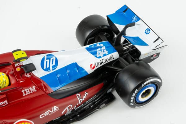 Bburago 1:18 Ferrari SF-25 No.44 Lewis Hamilton Miami GP 2025 (18-16816-H-MIAMI) Diecast Model 17 Bburago 1:18 Ferrari SF-25 No.44 Lewis Hamilton Miami GP 2025 (18-16816-H-MIAMI) Diecast Model