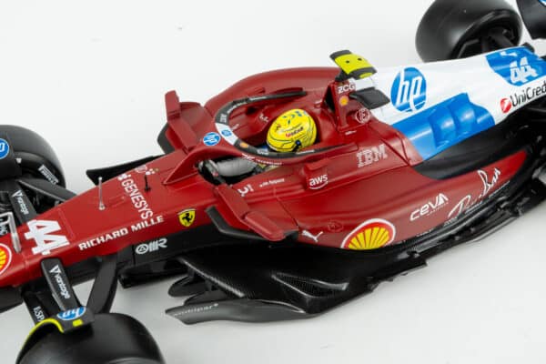 Bburago 1:18 Ferrari SF-25 No.44 Lewis Hamilton Miami GP 2025 (18-16816-H-MIAMI) Diecast Model 15 Bburago 1:18 Ferrari SF-25 No.44 Lewis Hamilton Miami GP 2025 (18-16816-H-MIAMI) Diecast Model