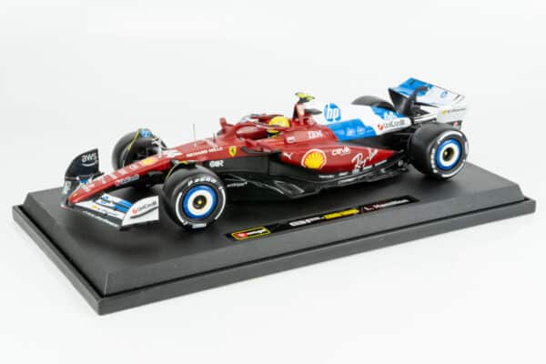 Bburago 1:18 Ferrari SF-25 No.44 Lewis Hamilton Miami GP 2025 (18-16816-H-MIAMI) Diecast Model 14 Bburago 1:18 Ferrari SF-25 No.44 Lewis Hamilton Miami GP 2025 (18-16816-H-MIAMI) Diecast Model