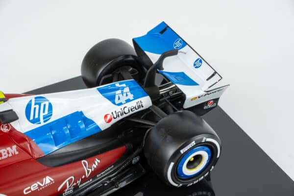 Bburago 1:18 Ferrari SF-25 No.44 Lewis Hamilton Miami GP 2025 Deluxe Edition with Showcase (18-16822-H-MIAMI-VET) Diecast Model 15 Bburago 1:18 Ferrari SF-25 No.44 Lewis Hamilton Miami GP 2025 Deluxe Edition with Showcase (18-16822-H-MIAMI-VET) Diecast Model