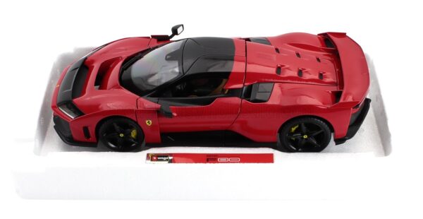 Bburago 1:18 Ferrari F80 2024 Rosso Corsa Red Signature Edition (18-16918) Diecast Model 26 Bburago 1:18 Ferrari F80 2024 Rosso Corsa Red Signature Edition (18-16918) Diecast Model