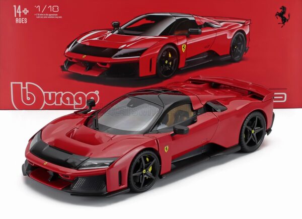 Bburago 1:18 Ferrari F80 2024 Rosso Corsa Red Signature Edition (18-16918) Diecast Model