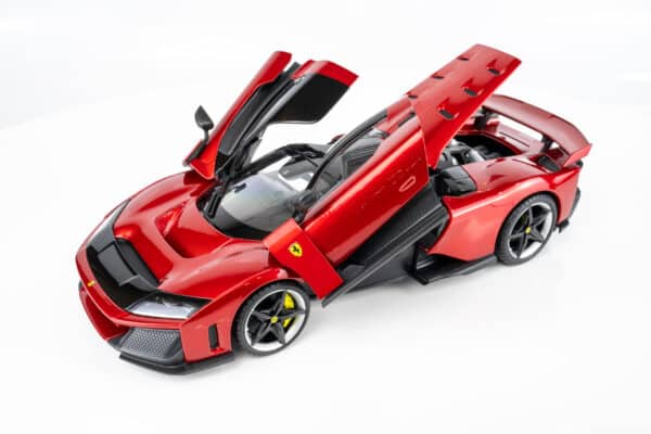 Bburago - 1:18 Ferrari F80 2024 Red Metallic Signature Edition - Diecast Model 24 Bburago - 1:18 Ferrari F80 2024 Red Metallic Signature Edition - Diecast Model