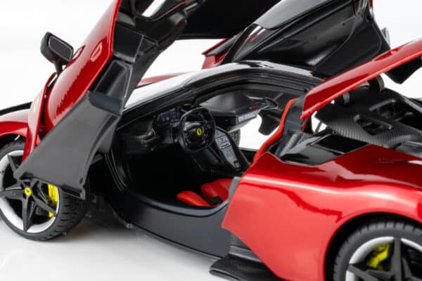 Bburago - 1:18 Ferrari F80 2024 Red Metallic Signature Edition - Diecast Model 22 Bburago - 1:18 Ferrari F80 2024 Red Metallic Signature Edition - Diecast Model