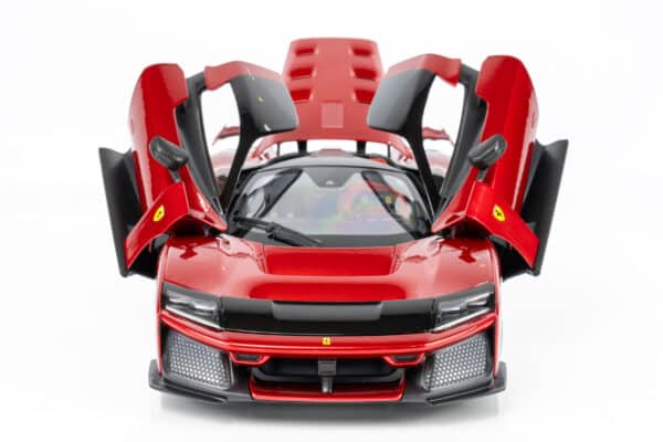 Bburago - 1:18 Ferrari F80 2024 Red Metallic Signature Edition - Diecast Model 20 Bburago - 1:18 Ferrari F80 2024 Red Metallic Signature Edition - Diecast Model
