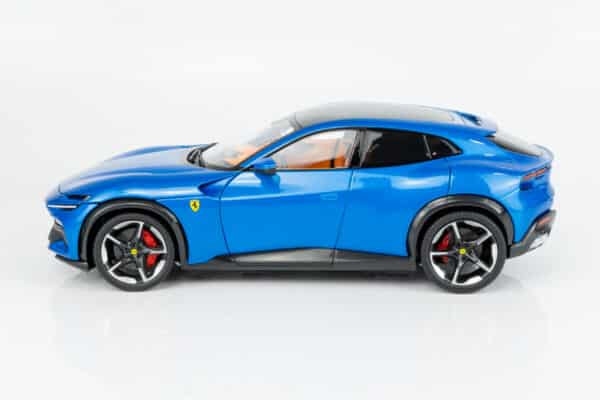 Polistil - 1:18 Ferrari Purosangue 2022 Blue Corsa with Showcase (18FE02022-HC) Limited Edition Diecast Model 27 Polistil - 1:18 Ferrari Purosangue 2022 Blue Corsa with Showcase (18FE02022-HC) Limited Edition Diecast Model