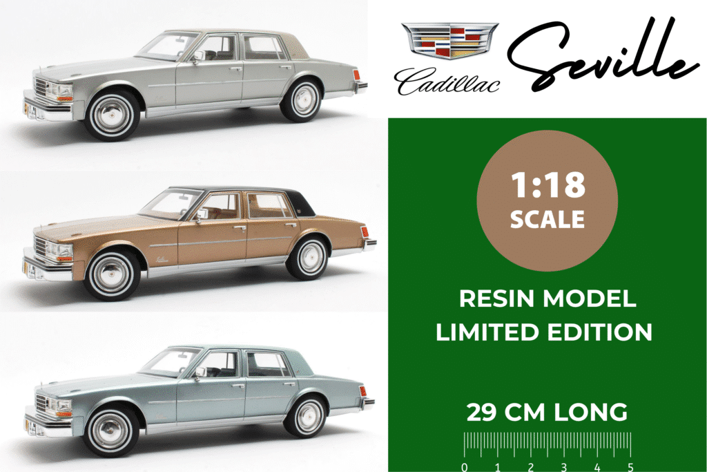 New Cadillac Seville Scale Models Unveiled by Cult Scale