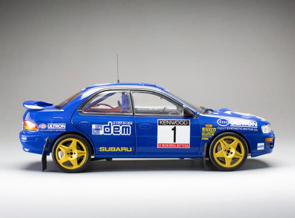 Sun Star - 1:18 Subaru Impreza 555 No.1 Colin McRae Winner Memorial Bettega 1993 (5600) Limited Edition Diecast Model 16 Sun Star - 1:18 Subaru Impreza 555 No.1 Colin McRae Winner Memorial Bettega 1993 (5600) Limited Edition Diecast Model