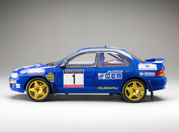 Sun Star - 1:18 Subaru Impreza 555 No.1 Colin McRae Winner Memorial Bettega 1993 (5600) Limited Edition Diecast Model 14 Sun Star - 1:18 Subaru Impreza 555 No.1 Colin McRae Winner Memorial Bettega 1993 (5600) Limited Edition Diecast Model