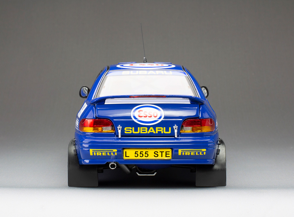 Sun Star - 1:18 Subaru Impreza 555 No.1 Colin McRae Winner Memorial Bettega 1993 (5600) Limited Edition Diecast Model 6 Sun Star - 1:18 Subaru Impreza 555 No.1 Colin McRae Winner Memorial Bettega 1993 (5600) Limited Edition Diecast Model - Image 6