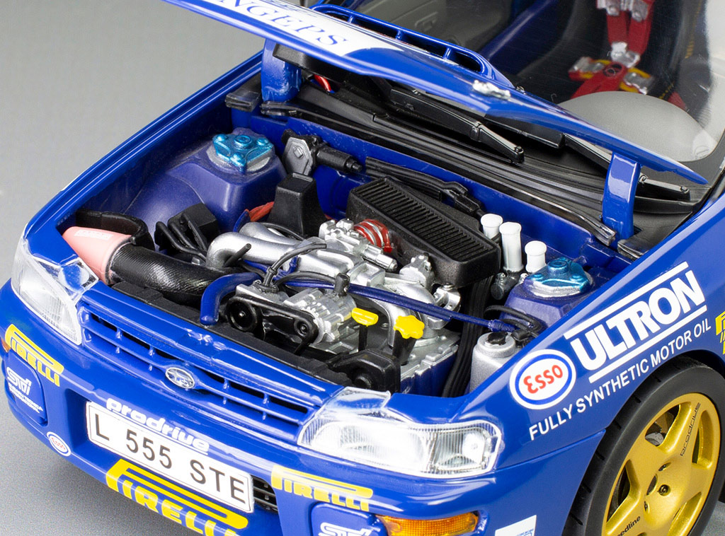 Sun Star - 1:18 Subaru Impreza 555 No.1 Colin McRae Winner Memorial Bettega 1993 (5600) Limited Edition Diecast Model 11 Sun Star - 1:18 Subaru Impreza 555 No.1 Colin McRae Winner Memorial Bettega 1993 (5600) Limited Edition Diecast Model - Image 11