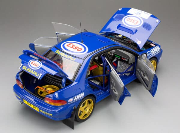 Sun Star - 1:18 Subaru Impreza 555 No.1 Colin McRae Winner Memorial Bettega 1993 (5600) Limited Edition Diecast Model 19 Sun Star - 1:18 Subaru Impreza 555 No.1 Colin McRae Winner Memorial Bettega 1993 (5600) Limited Edition Diecast Model