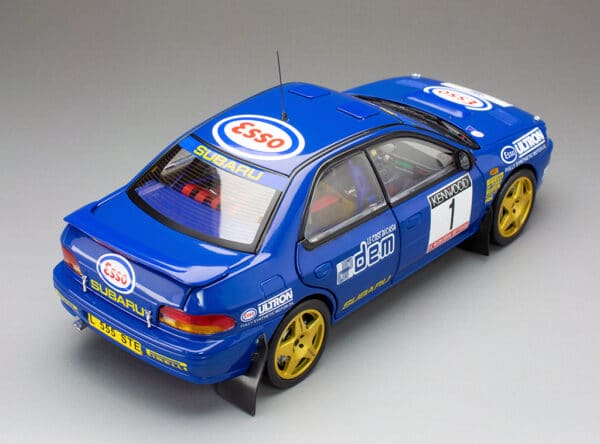 Sun Star - 1:18 Subaru Impreza 555 No.1 Colin McRae Winner Memorial Bettega 1993 (5600) Limited Edition Diecast Model 15 Sun Star - 1:18 Subaru Impreza 555 No.1 Colin McRae Winner Memorial Bettega 1993 (5600) Limited Edition Diecast Model