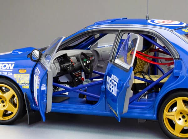 Sun Star - 1:18 Subaru Impreza 555 No.1 Colin McRae Winner Memorial Bettega 1993 (5600) Limited Edition Diecast Model 21 Sun Star - 1:18 Subaru Impreza 555 No.1 Colin McRae Winner Memorial Bettega 1993 (5600) Limited Edition Diecast Model