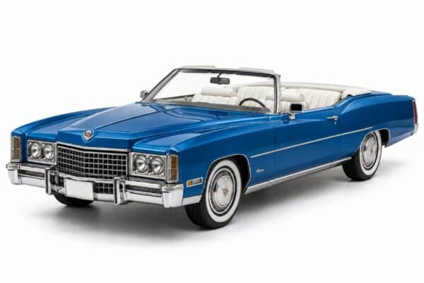 Cult Scale 1:18 Cadillac Eldorado Convertible 1973 Blue Metallic (CML261-2) Limited Edition Resin Model