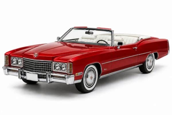 Cult Scale 1:18 Cadillac Eldorado Convertible 1973 Red (CML261-3) Limited Edition Resin Model