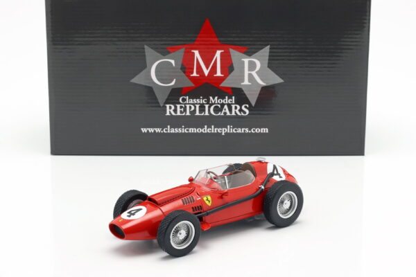 CMR 1:18 Ferrari Dino 246 F1 Mike Hawthorn Winner French GP 1958 (CMR156) Diecast Model