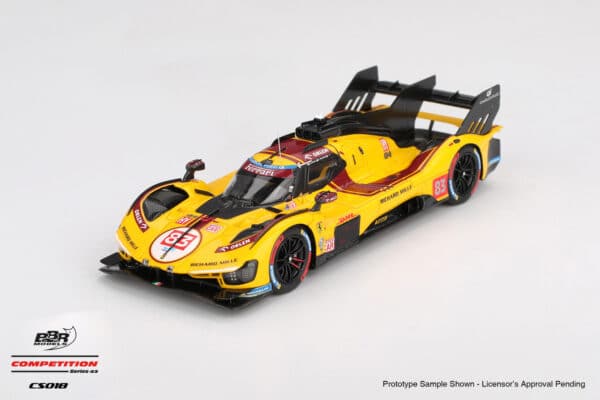 BBR - 1:43 Ferrari 499P No.51 3rd Place Qatar 1812km 2025 - Resin Model