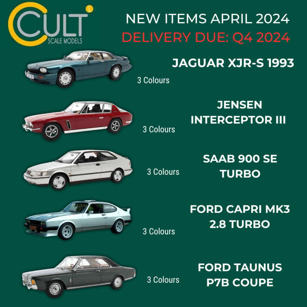 Cult Scale New Items April 2024