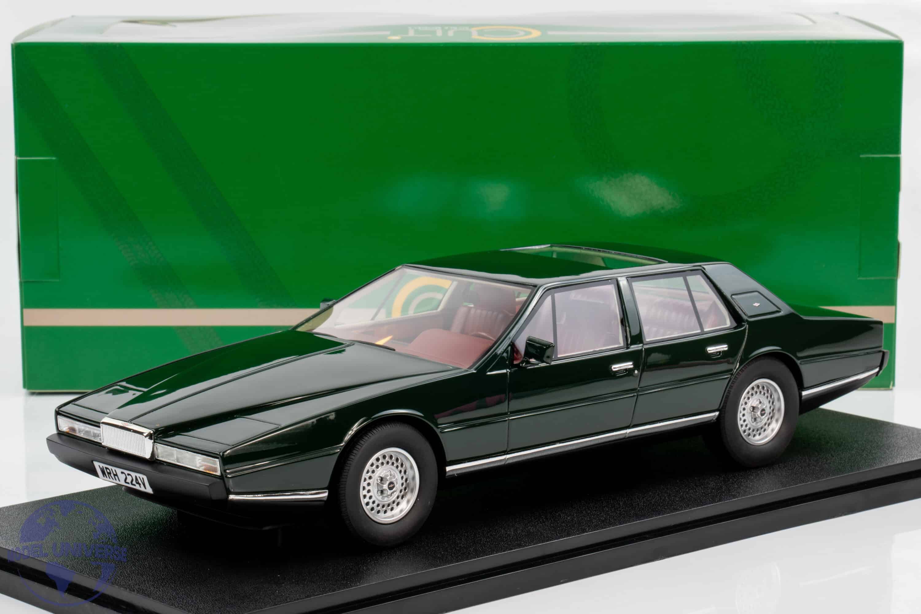 Cult Scale - 1:18 Aston Martin Lagonda Green 1985 - Limited Edition Resin Model