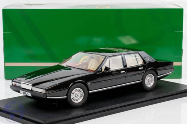 Cult Scale - 1:18 Aston Martin Lagonda Black 1985 - Limited Edition Resin Model