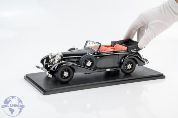 Cult Scale - 1:18 Mercedes-Benz 540K Cabriolet B (1936-38) Black - Limited Edition Resin Model 6 Cult Scale CML184 1 Mercedes 540 K Black 2
