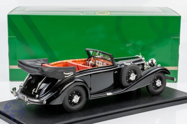 Cult Scale - 1:18 Mercedes-Benz 540K Cabriolet B (1936-38) Black - Limited Edition Resin Model 5 Cult Scale CML184 1 Mercedes 540 K Black 3