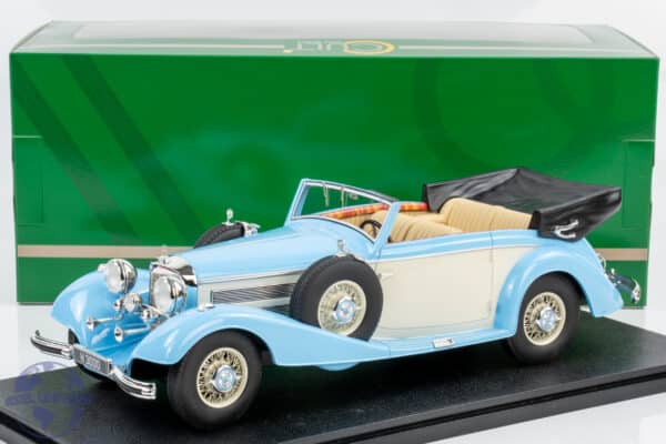 Cult Scale CML184 1 Mercedes 540 K Blue 3