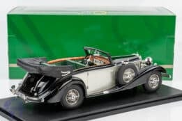Cult Scale - 1:18 Mercedes-Benz 540K Cabriolet B (1936-38) Black / Silver - Limited Edition Resin Model