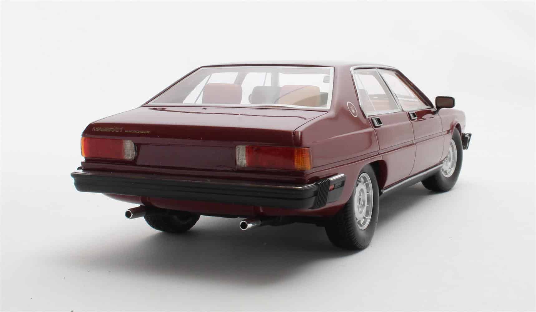 Cult Scale 1:18 Maserati Quattroporte III Red 1979-1985 (CML159-2) Limited Edition Resin Model 3 Cult Scale 1:18 Maserati Quattroporte III Red 1979-1985 (CML159-2) Limited Edition Resin Model - Image 3