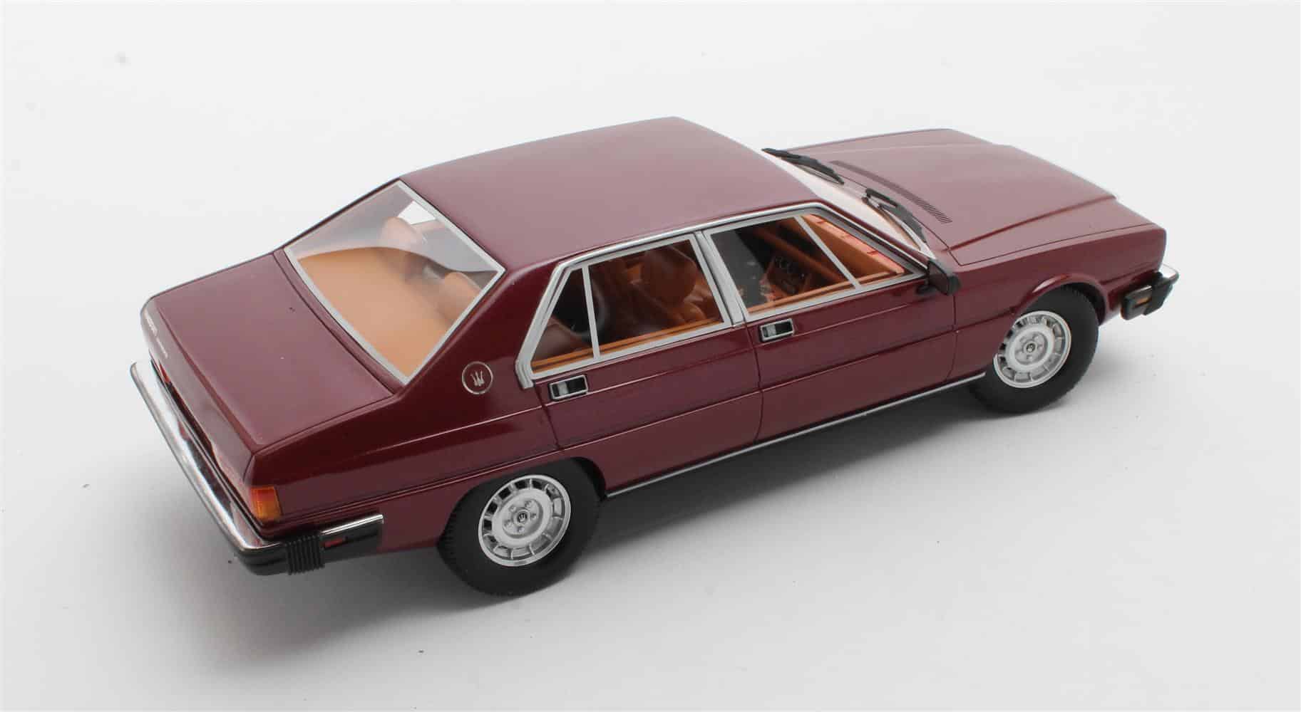 Cult Scale 1:18 Maserati Quattroporte III Red 1979-1985 (CML159-2) Limited Edition Resin Model 6 Cult Scale 1:18 Maserati Quattroporte III Red 1979-1985 (CML159-2) Limited Edition Resin Model - Image 6