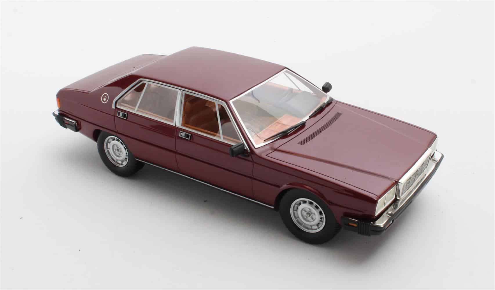 Cult Scale 1:18 Maserati Quattroporte III Red 1979-1985 (CML159-2) Limited Edition Resin Model 8 Cult Scale 1:18 Maserati Quattroporte III Red 1979-1985 (CML159-2) Limited Edition Resin Model - Image 8