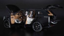 LCD 1:18 Range Rover SV Serenity 2022 Black Diecast Model